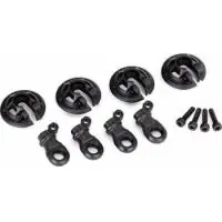 Traxxas Spring Retainers Lower (Captured) (4)/2.5X10 Cs (4) 1