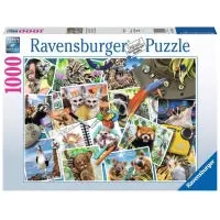 Ravensburger 1000Pc - A Traveler's Animal Journal 1