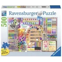 Ravensburger 500Pc - The Artist's Palette 1