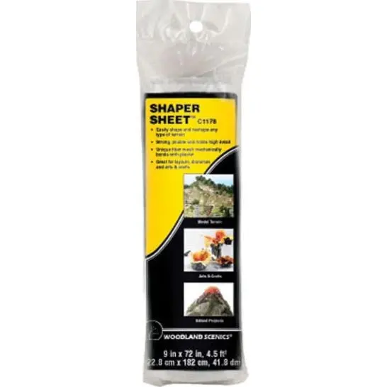 Woodland Scenics Shaper Sheet 9" X 72" 1