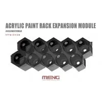 Modular Acrylic Paint Rack Expansion Module 1