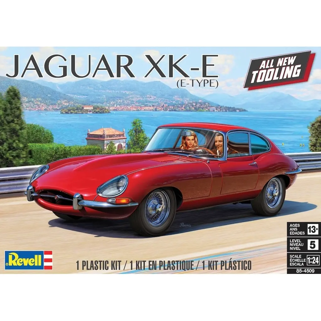 Revell 1/24 Jaguar Xk-E (E-Type) 1