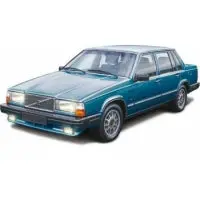 1/24 Volvo 760 Gle 4-Door Sedan By Italeri 1