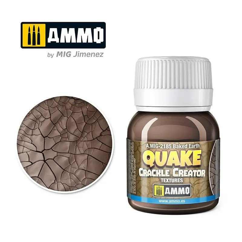 Ammo Mig Quake Crackle Creator Textures - Baked Earth 1