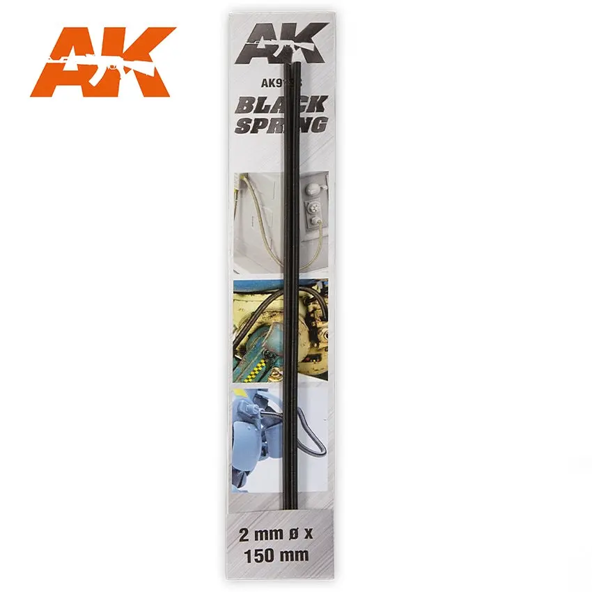 Ak Interactive Black Spring 2Mm 1