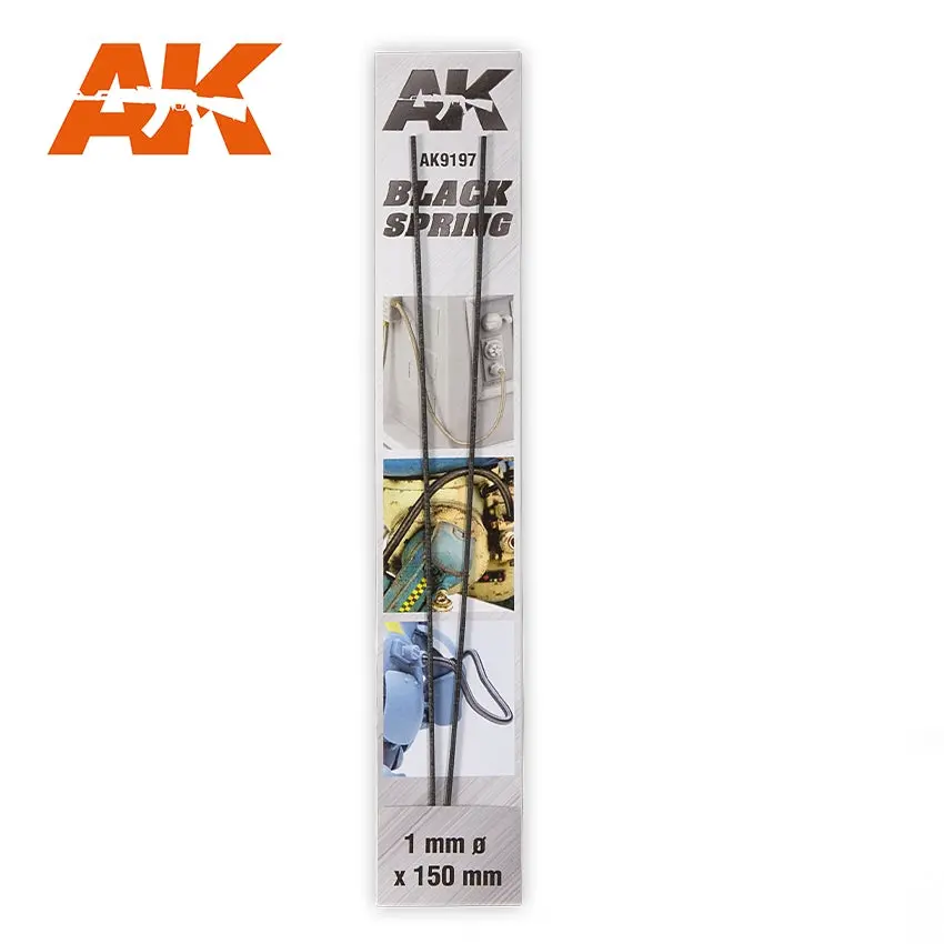 Ak Interactive Black Spring 1Mm 1