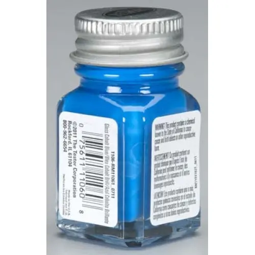 Testors 1106 Cobalt Blue 1/4 Oz 1