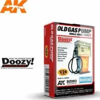 Ak Interactive 1/24 Doozy Series: Resin Pure Nolead Old Gas Pump W/Single Hose 1