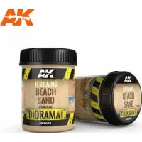 Diorama Series: Acrylic 250Ml Bottle Terrains Beach Sand Texture 1
