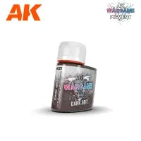 Ak Interactive Wargame Enamel Liquid Pigments Dark Grit 35Ml 1