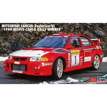 Hasegawa 1/24 Mitsubishi Lancer Evolution Vi 1999 Monte-Carlo 1