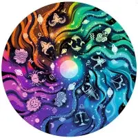Ravensburger 500Pc - Circle Of Colours: Astrology 1