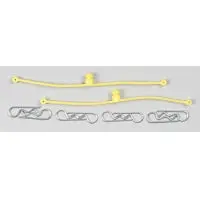 Du-Bro 2247 Body Klip Retainers Yel(2 1