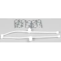 Du-Bro 2246 Body Klip Retainers Wht(2 1