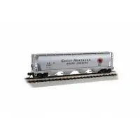 N Can. 4-Bay Cyl. Grain Hopper, Great Northern #171021 1