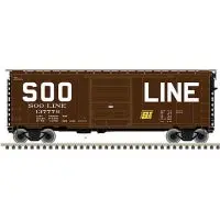 Atlas 40' Ps1 Boxcar Soo Line #137796 1