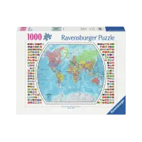 Ravensburger 1000Pc - Political World Map 1