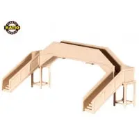 N Scale Concrete Footbridge 1