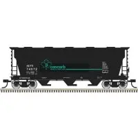 Atlas  N Acf 3560 Center-Flow Covered Hopper, Cancarb Acfx #74080 1