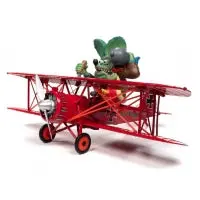 Auto World American Muscle 1929 Waco Straight Wing Rat Fink "Rat Baron" 1/30 Scale Diecast Model 1