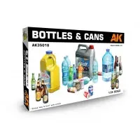Ak Interactive 1/35 Bottles & Cans 1