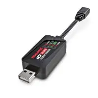 Traxxas Charger Id Balance Usb (2-Cell 7.4 Volt Lipo With Id Connector) 1