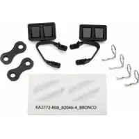 Traxxas Mirrors Side Black (Left & Right)/Retainers (2)/Body 1