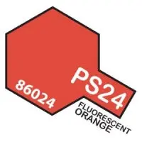 Ps-24 Spray Polycarbonate Fluorescent Orange 3Oz 1