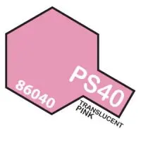 Ps-40 Spray Polycarbonate Transparent Pink 3Oz 1