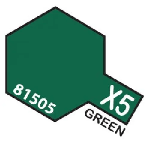 X-5 Mini Leaf Green Acrylic Mini 10Ml 1