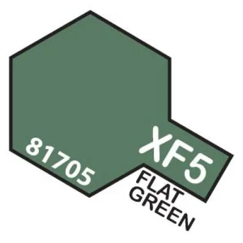 Tamiya Xf-5 Flat Green Acrylic Mini 10Ml 1