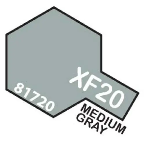 Tamiya Xf-20 Medium Grey Acrylic Mini 10Ml 1