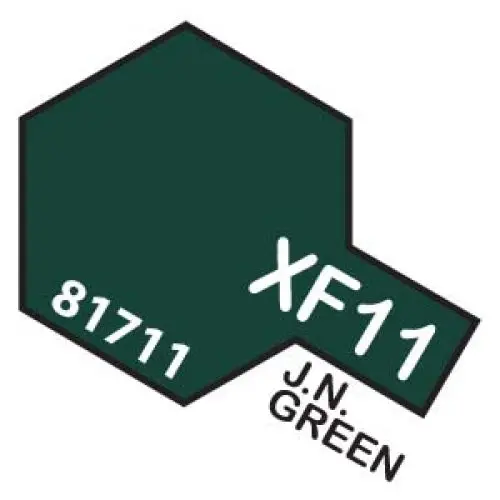 Tamiya Xf-11 J.N. Green Acrylic Green Mini 10Ml 1