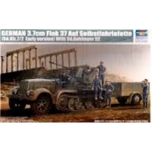 Trumpeter 1/35 German 3.7 Cm Flak 37 1