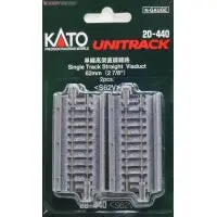 Kato N 62Mm 2-7/16" Straight Viaduct (2) 20-440 1