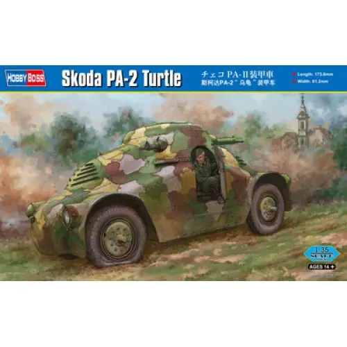 Hobby Boss 1/35 Skoda Pa-2 Turtle 1