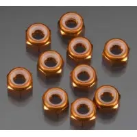 Hpi Aluminum Locknut M5 Org (10) 1