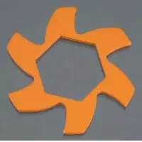 Hpi Brake Disk Fin Plate (Orange) Baja 1