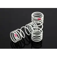 Traxxas Front Springs, Pink 10% Rate (2): Slash 4X4 1