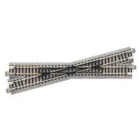 Kato 20-301, N Scale Unitrack Right Hand Crossing, 7 5/16" 186Mm, 15 Degrees 1