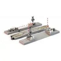 Kato N 4-7/8" 124Mm Crossing Gate & Rerailer Track 20-027-1 1
