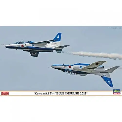 Hasegawa 1/72 Kawasaki T-4 Blue Impulse 2015 2 Kits 1