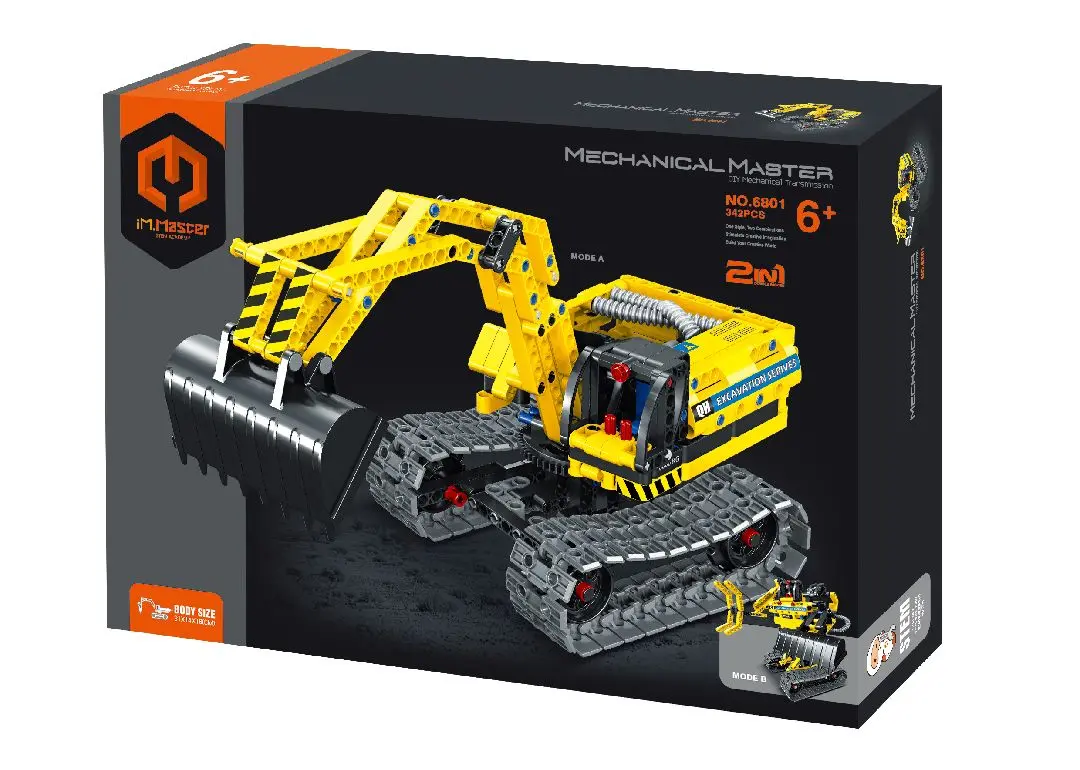 Im.Master Mechanical - Excavator & Robot - 342 Pcs 1