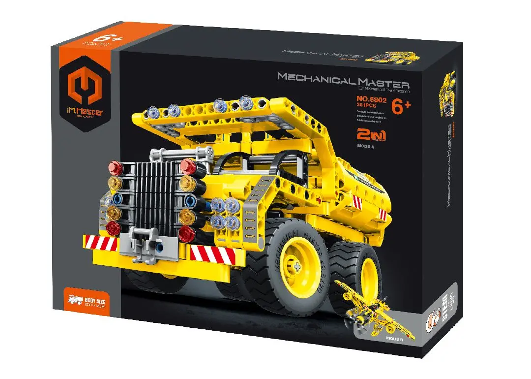 Im.Master Mechanical - Dump Truck & Aircraft - 361 Pcs 1