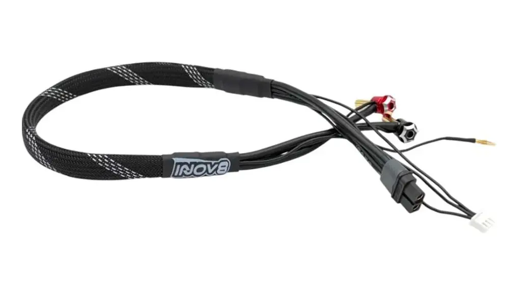 Elex Premium 2S Lipo Balance Charging Cables, Xt60 To 5Mm 1