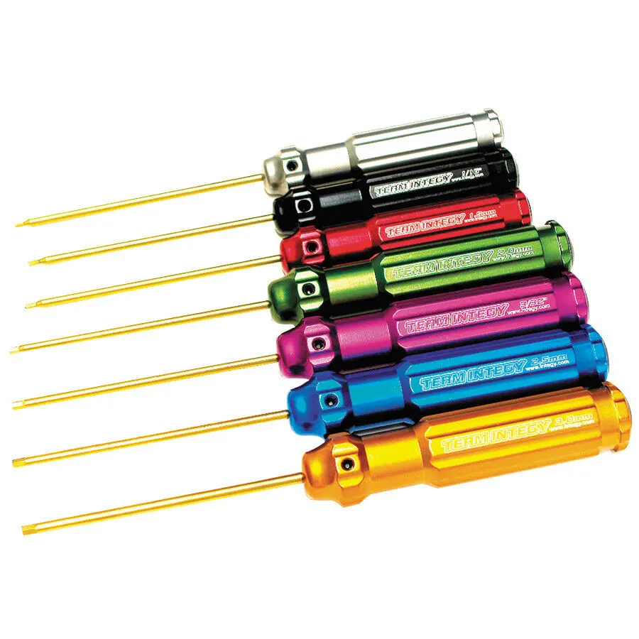7Pc Hex Wrench Set, Ti-Nitride 1