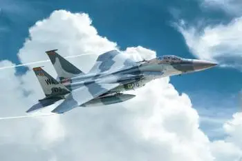 Italeri 1/72 F15c Eagle Aircraft 1