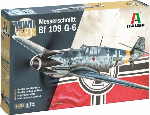 Italeri 1/72 Messerschmitt Bf 109 G-6 1