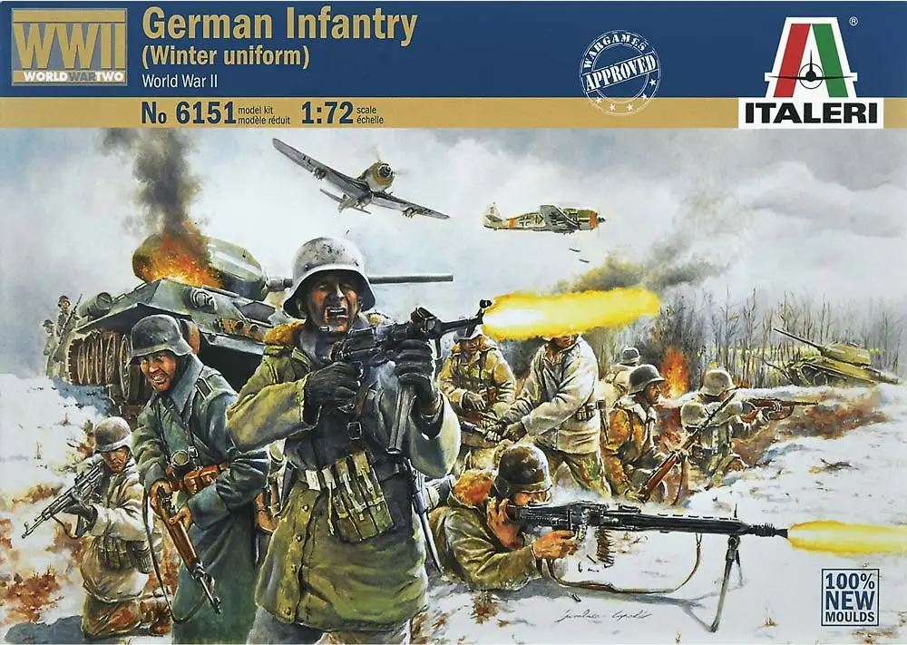 Italeri 6151 1/72 German Infantry (Winter Uniform) 1