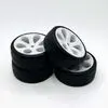 Jaco Blue 32 1/10 Touring Car Pre-Glued Tires (4) 1